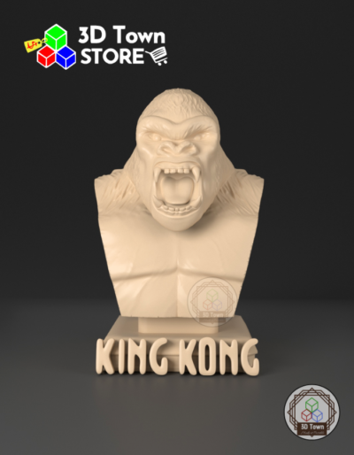 Busto de King Kong - Modelo 3D